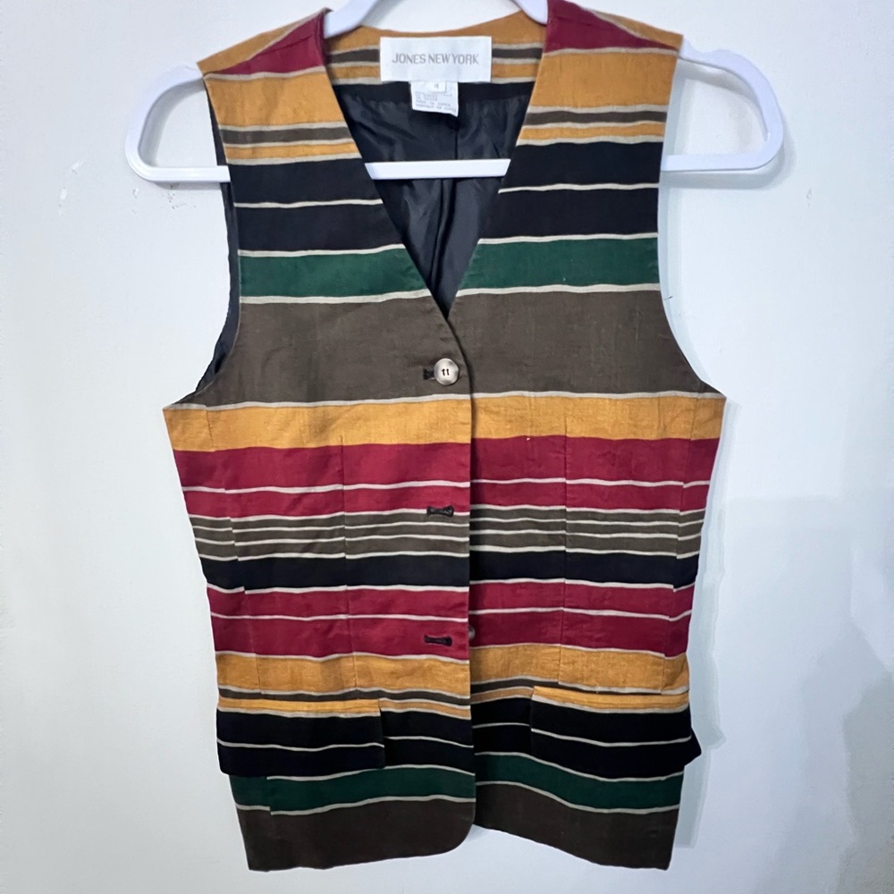 Jones New York Women’s Striped Vest